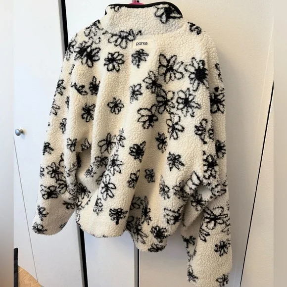 Parke Floral Pullover Fleece Floral L/XL - Picture 4 of 7